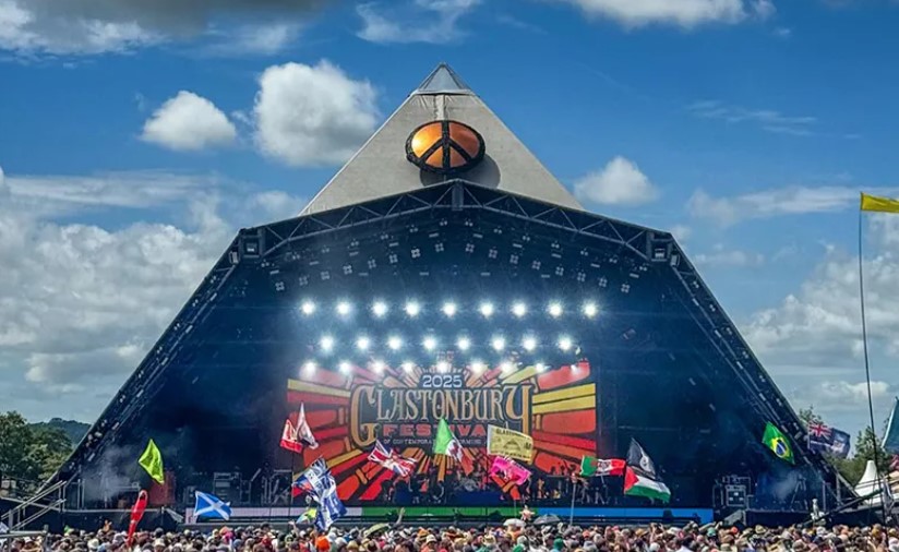 Lewis Capaldi at Glastonbury 2025